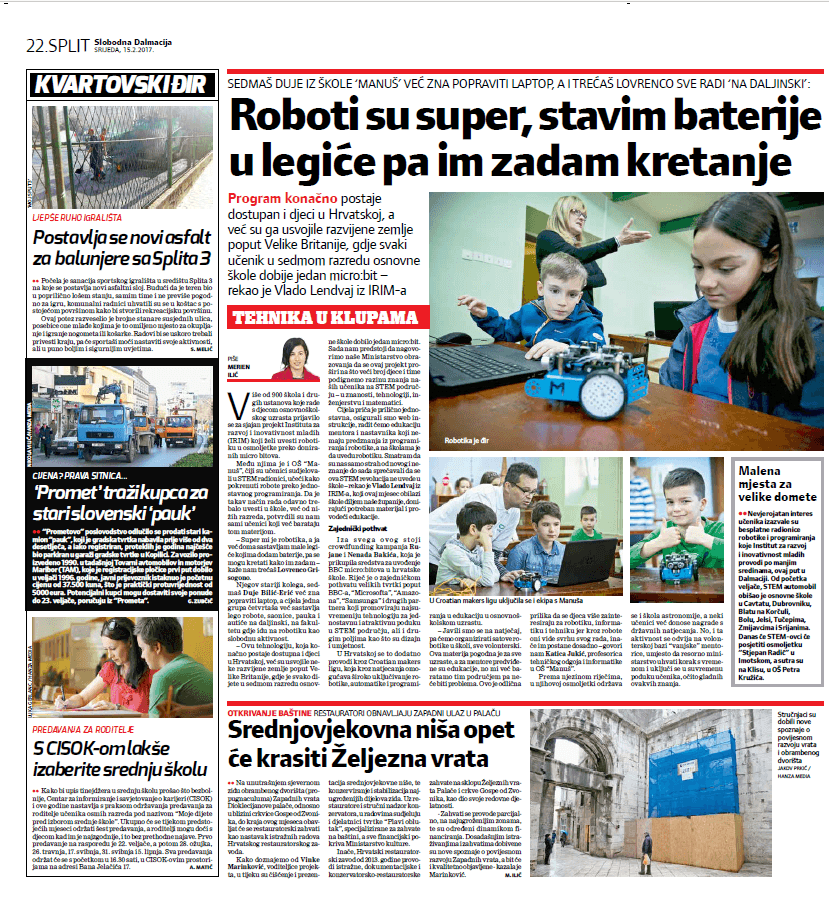 Roboti su super, stavim baterije u legiće pa im zadam kretnanje